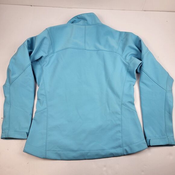 PATAGONIA Jacket Size S Turquoise Blue Adze Softshell Polartec Windbloc - Picture 13 of 16